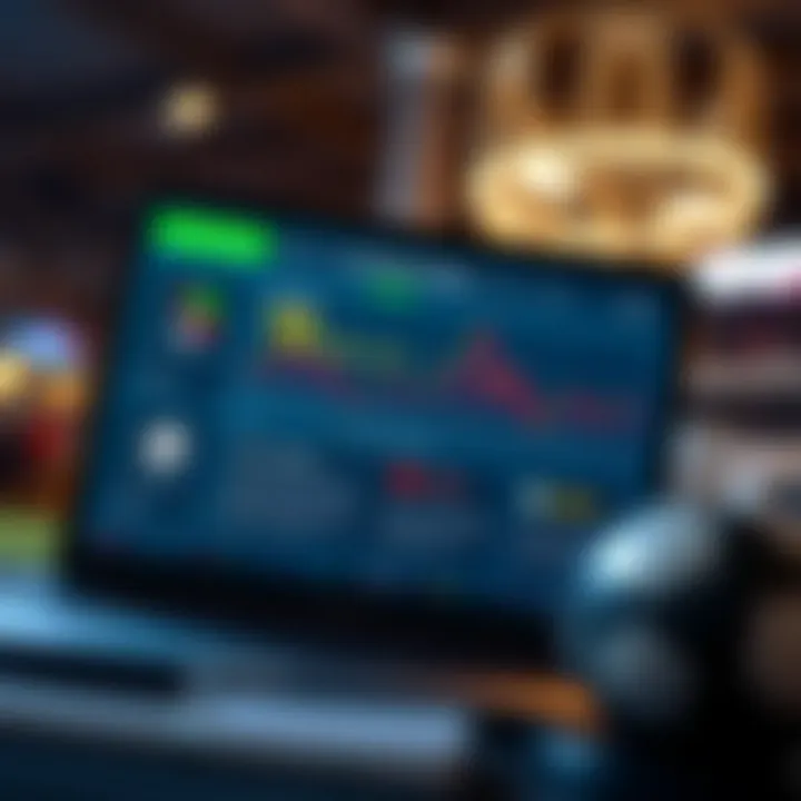 Infographic showcasing advantages of using sports trading tools