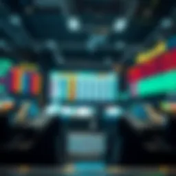 Visual representation of international real-time betting